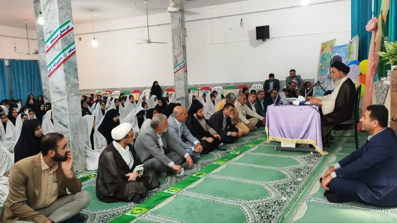 زنگ نماز در دبیرستان شاهد گرگان