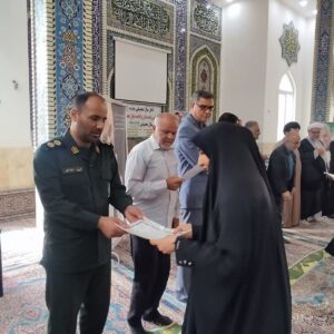 نشست نماز و زنگ نماز ویژه دانش آموزان دبیرستان سما آزادشهر