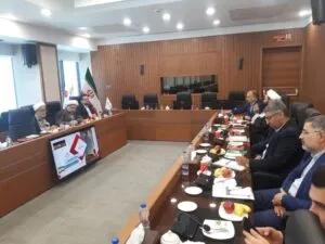 جلسه نظارت و بررسی وضعیت اقامه نماز بانک ملت
