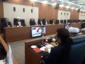 جلسه نظارت و بررسی وضعیت اقامه نماز بانک ملت