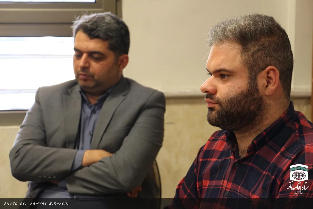 جلسه با معاون پرورشی و کارشناس قرآن ،عترت و نماز آموزش و پرورش