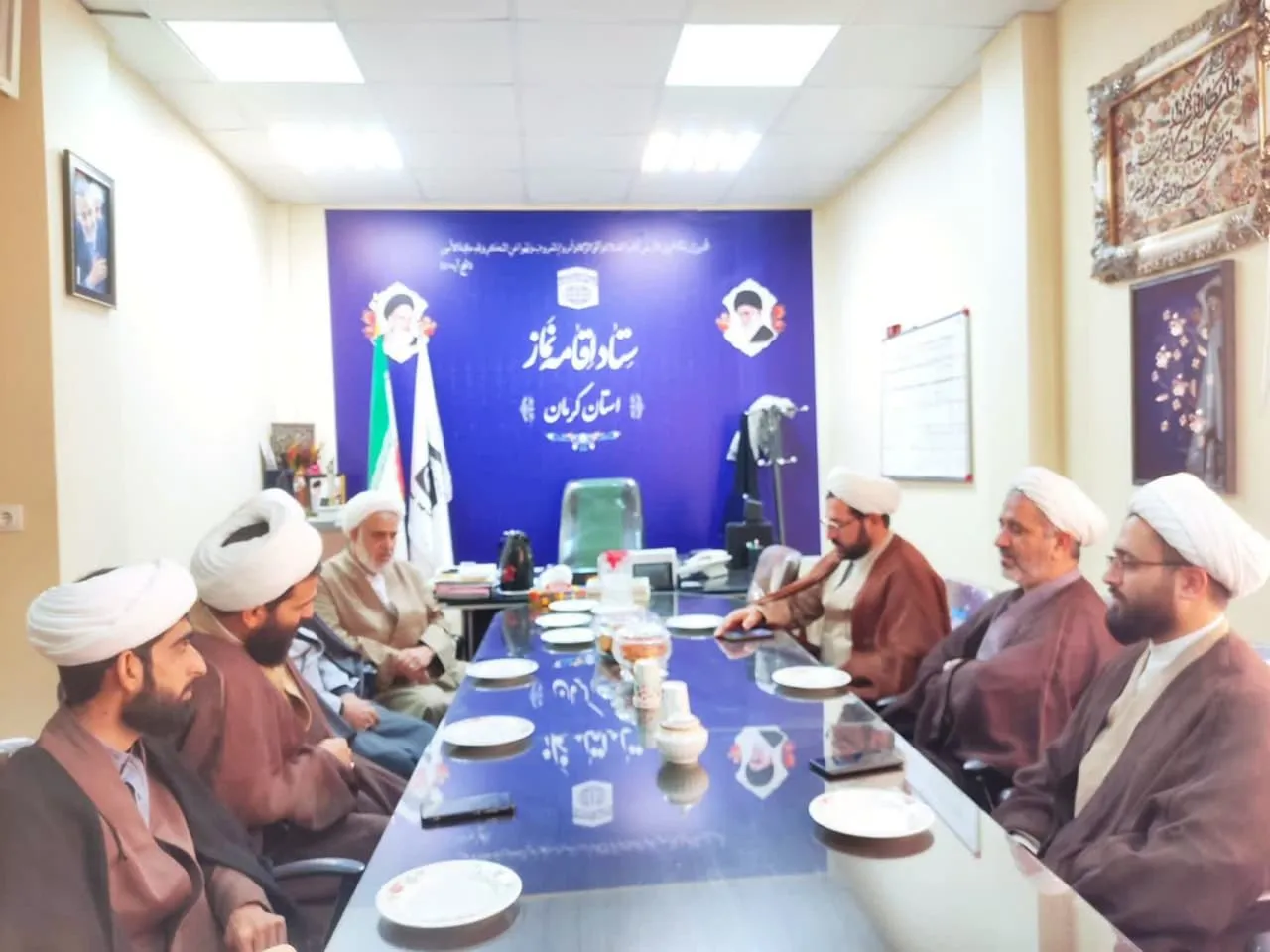 جلسه مشترک مدیر کل تبلیغات اسلامی با مدیر ستاد اقامه نماز کرمان