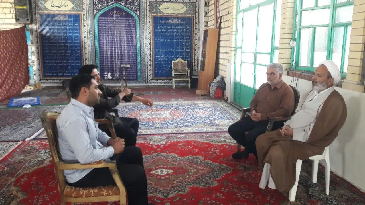 بازدید از مسجد اهلبیت شهرستان بم