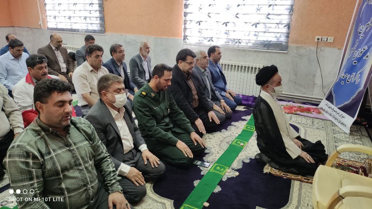 اقامه نماز وحدت بخش ادارات شهرستان رفسنجان