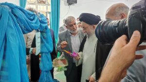زنگ نماز در دبیرستان شاهد گرگان
