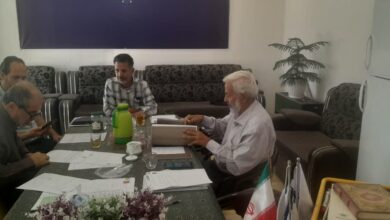 جلسه هیئت امنای مسجد فارس
