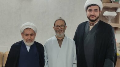 دیدار با اولین مسئول ستاد اقامه نماز کاشان