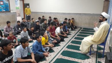 برگزاری نشست تخصصی نماز ویژه دانش آموزان مجتمع شبانه روزی غدیر شهرستان سربیشه