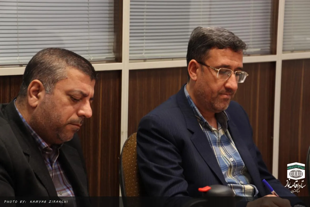 جلسه با معاون پرورشی و کارشناس قرآن ،عترت و نماز آموزش و پرورش