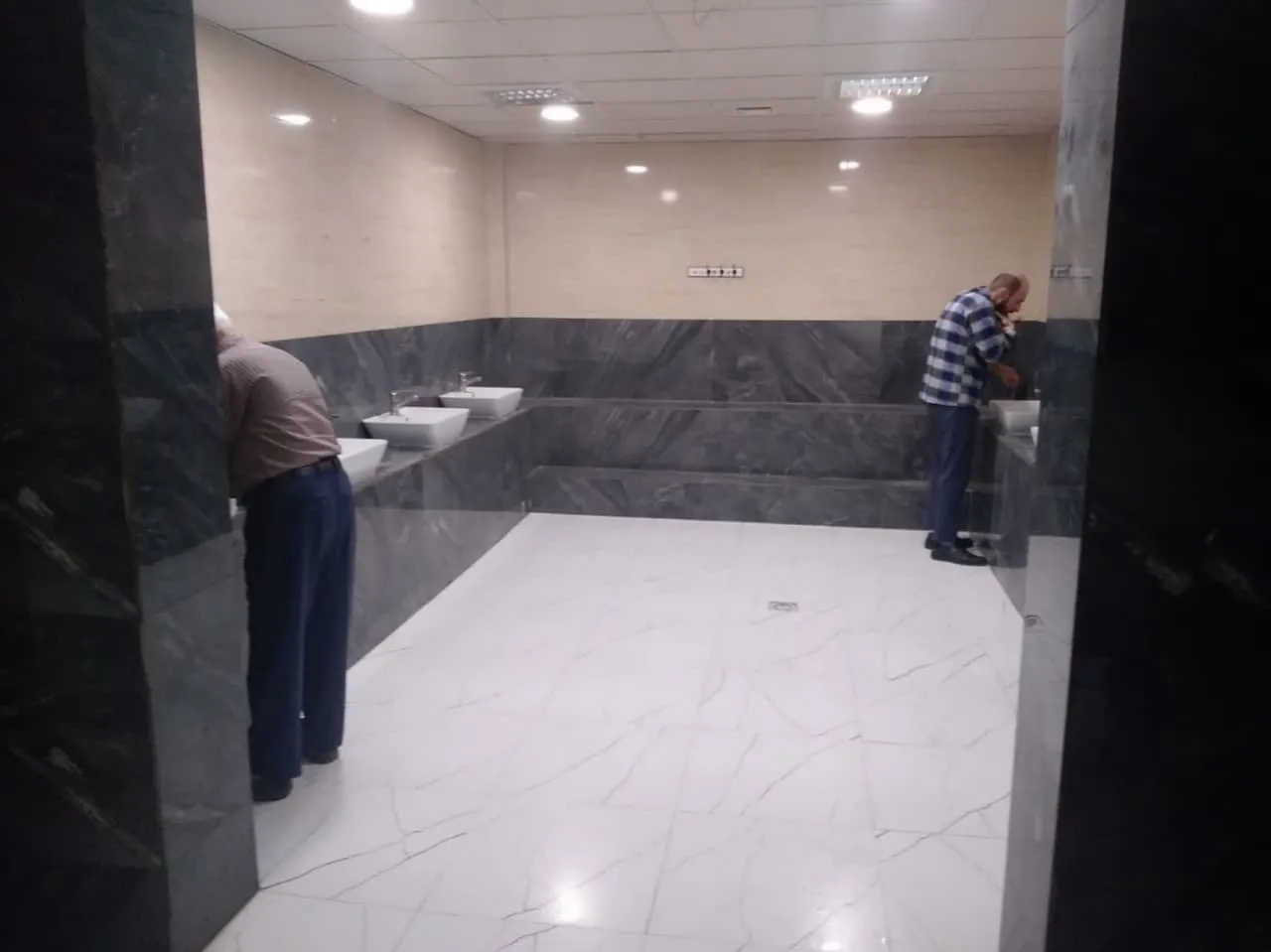 از نمازخانه و وضوخانه های بین راهی بازدید شد