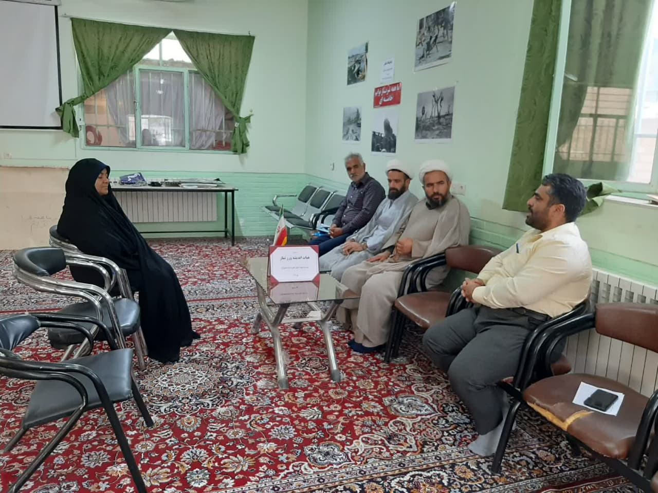 برگزاری هیات اندیشه ورز نماز در مدرسه پسرانه امام صادق (ع) بیرجند