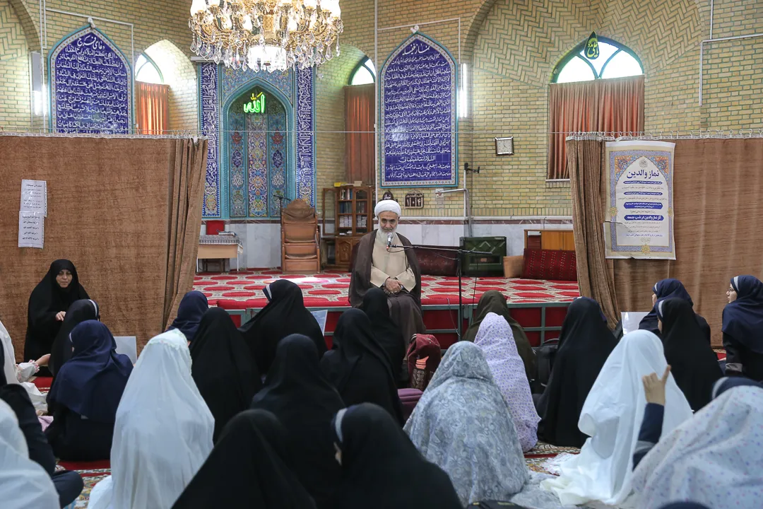 کاروان نماز در مسجد ولایت برگزار شد