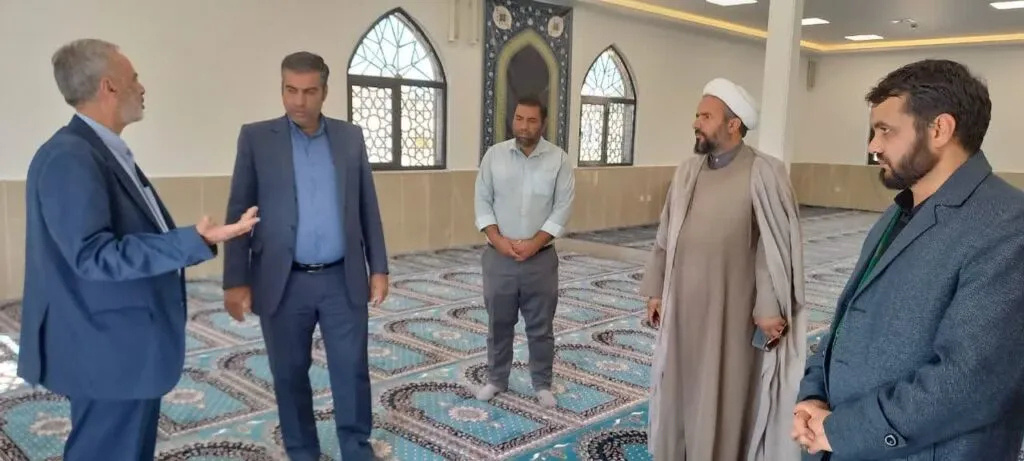 بازدید قائم مقام ستاد اقامه نماز کشور از مسجد ولایت مرکز شهر بیرجند