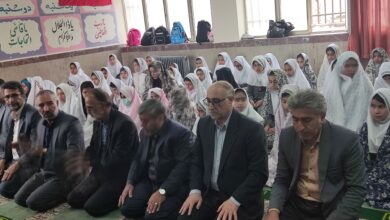 سه‌شنبه‌های نمازی در مدرسه شهید شیرخانی شهر ایلام