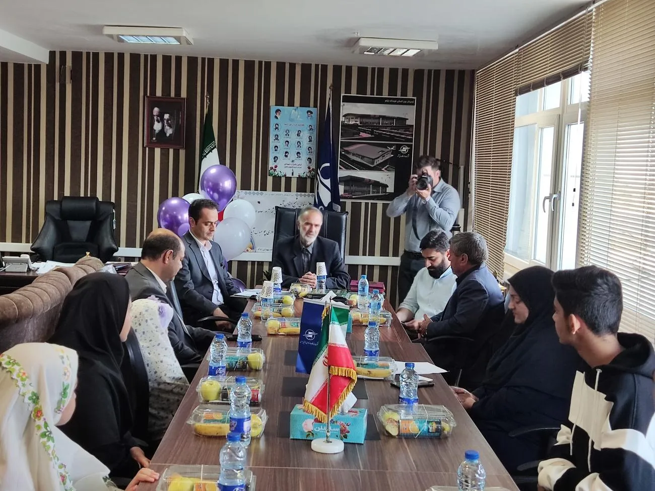 مراسم جشن تکلیف فرزندان کارکنان فرودگاه شهدای ایلام برگزار شد
