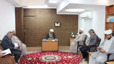 جلسه شورای مشورتی اقامه نماز در دفتر نماینده ولی فقیه استان سمنان برگزار شد