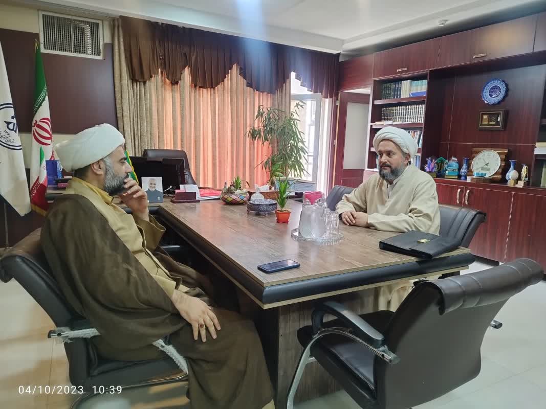دیدار مدیرستاد اقامه نماز با مدیر کل سازمان تبلیغات اسلامی استان البرز