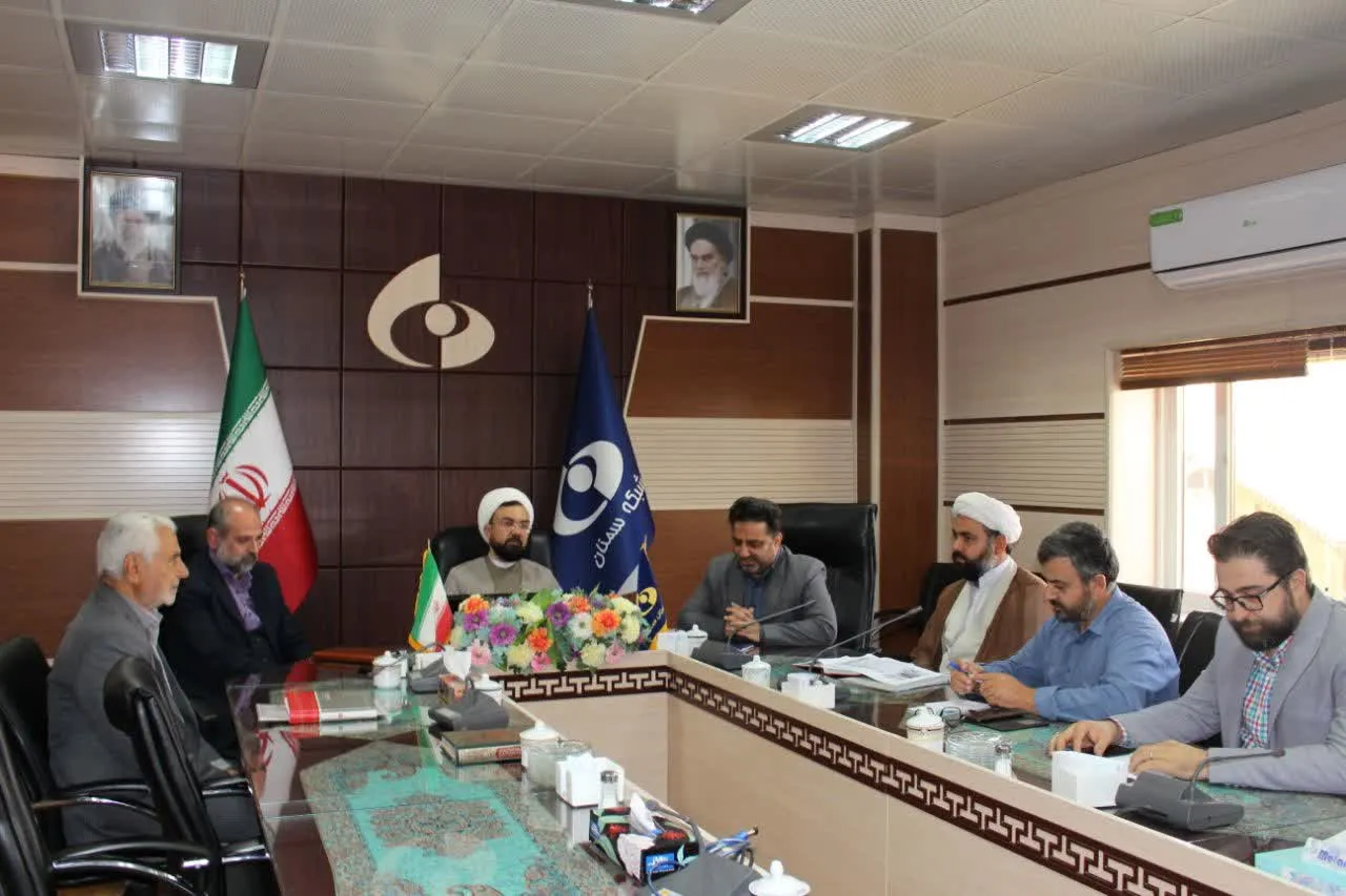 جلسه شورای اقامه نماز صدا و سیما مرکز استان سمنان برگزار شد