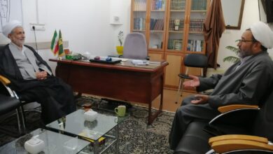 دبیر اقامه نماز شهرستان بردسکن با امام جمعه دیدار کرد