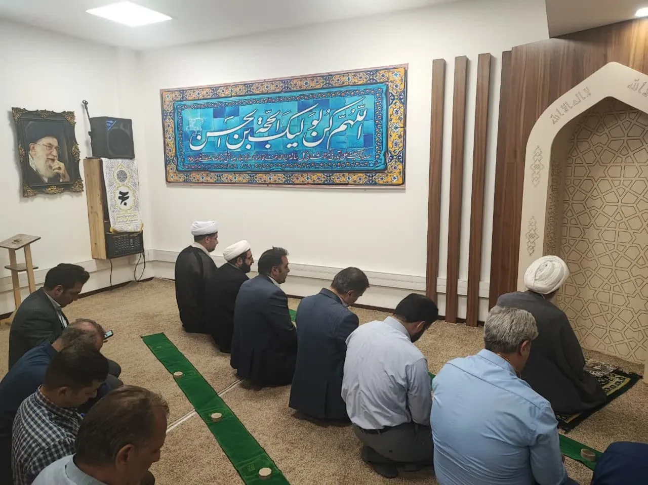 استمرار بازدیدها و نظارت بر نمازخانه های ادارات قم