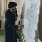 حضور در مدرسه شهید آیت الله مدرس کاشان انجام شد