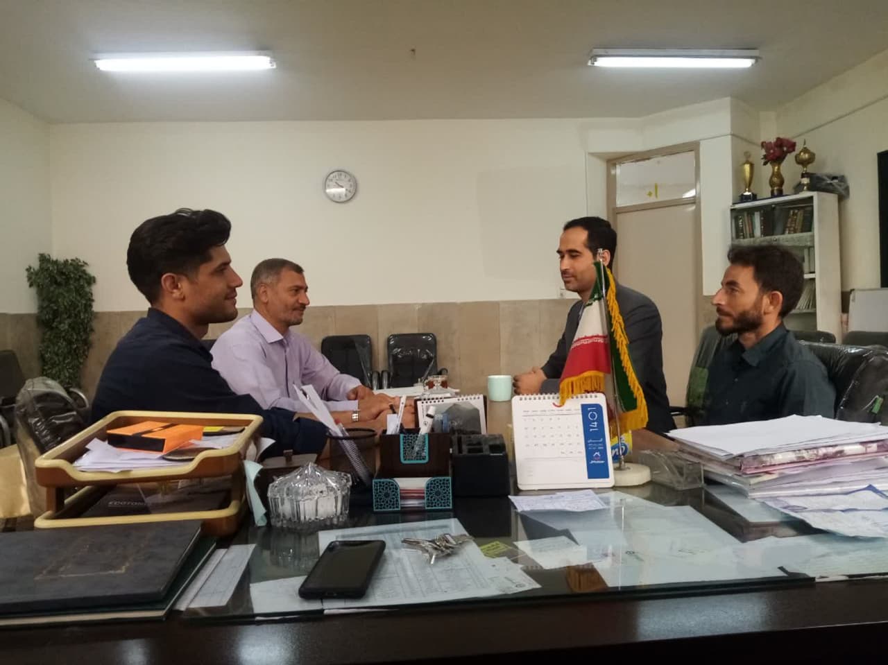 بازدید از آموزشگاه شهید رجایی