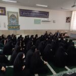 حضور در مدرسه دخترانه مصلحی کاشان