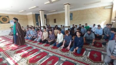 نشست نمازشناسی و پاسخ به شبهات نماز در شهرستان آبدانان برگزار شد