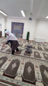 طرح نماز گنج ناز در مدارس شهرستان کهک برگزار شد
