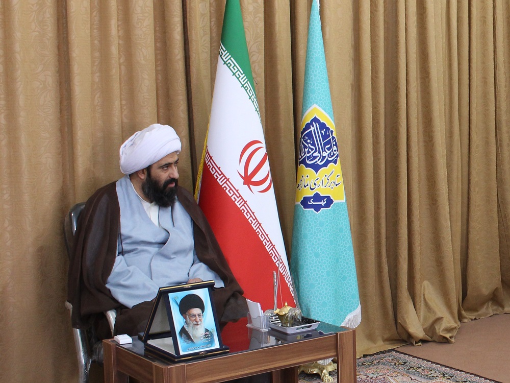 دیدار مدیر ستاد اقامه نماز قم با امام جمعه شهرستان کهک