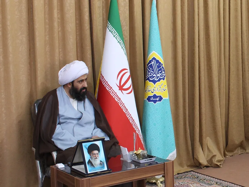 دیدار مدیر ستاد اقامه نماز قم با امام جمعه شهرستان کهک