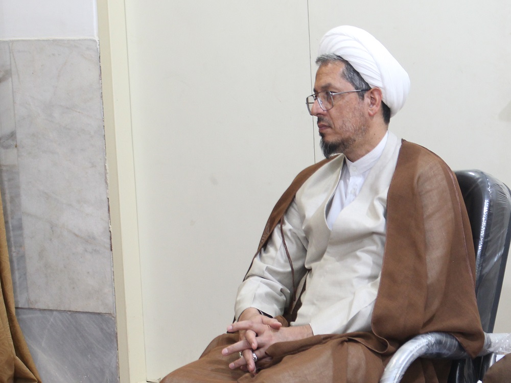 دیدار مدیر ستاد اقامه نماز قم با امام جمعه شهرستان کهک
