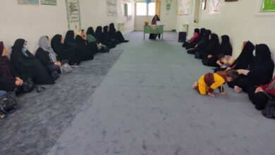برگزاری نشست تخصصی نماز ویژه اولیاء دانش آموزان دبیرستان دخترانه میقات بیرجند