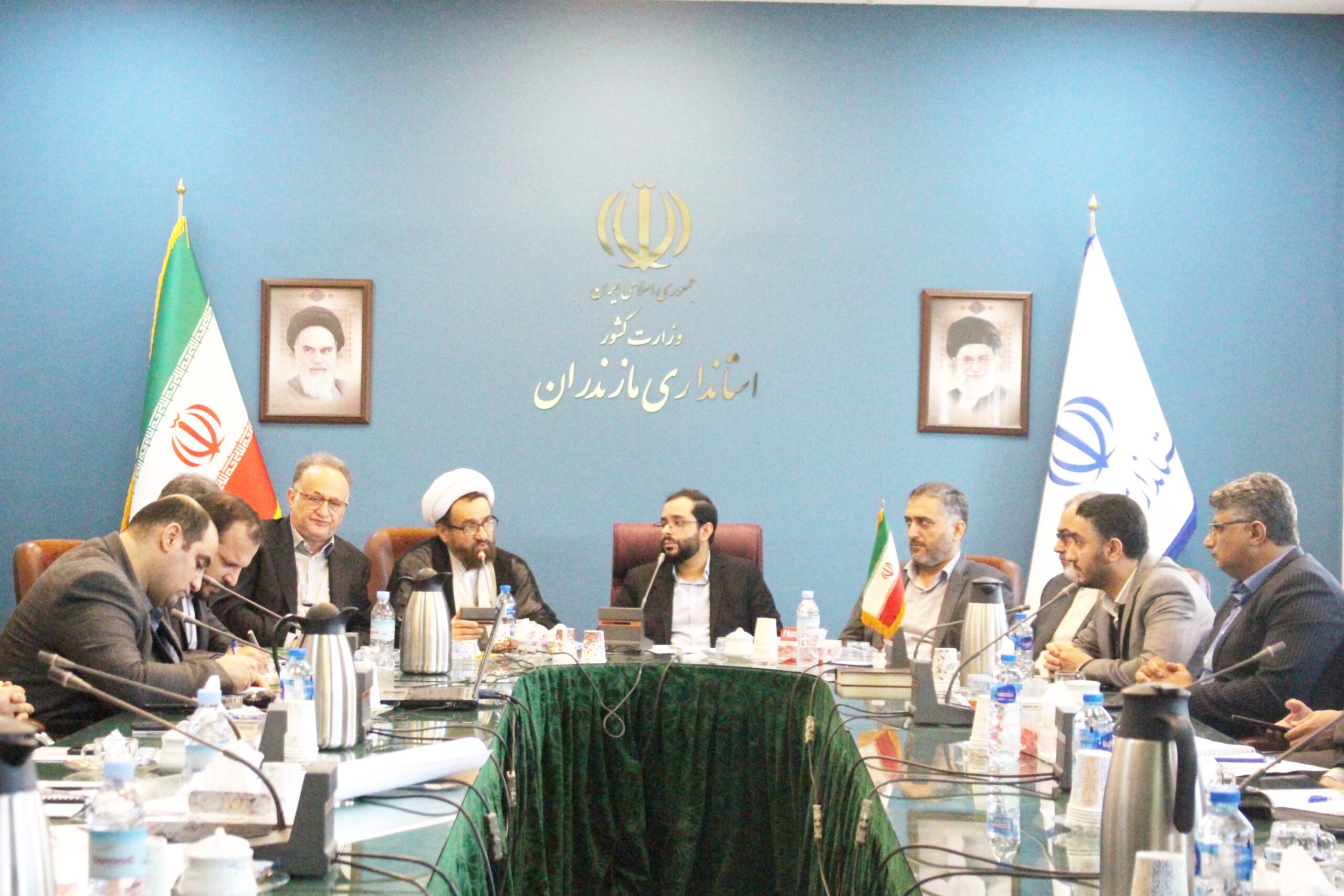 جلسه کارگروه ساماندهی نمازخانه ها و مساجد بین راهی استان مازندران برگزارشد