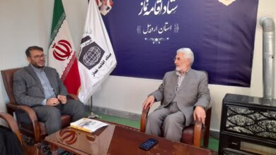 دیدار مدیر ستاد هماهنگی کانون های مساجد استان اردبیل با مدیر ستاد اقامه نماز