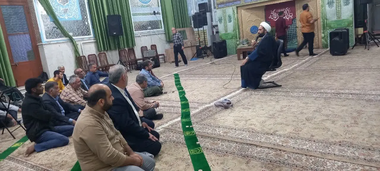 سخنرانی سرپرست مرکز تخصصی نماز در امامزاده عبدالله(ع) گرگان