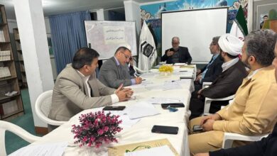 جلسه کمیسیون های تخصصی استانی سی امین اجلاس سراسری نماز در گلستان