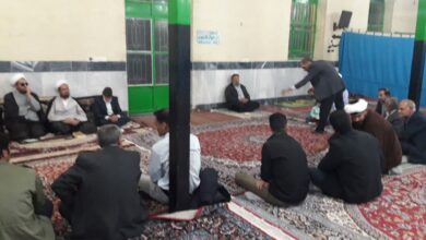 جلسه شورای تعالی مساجد شهرستان شهربابک
