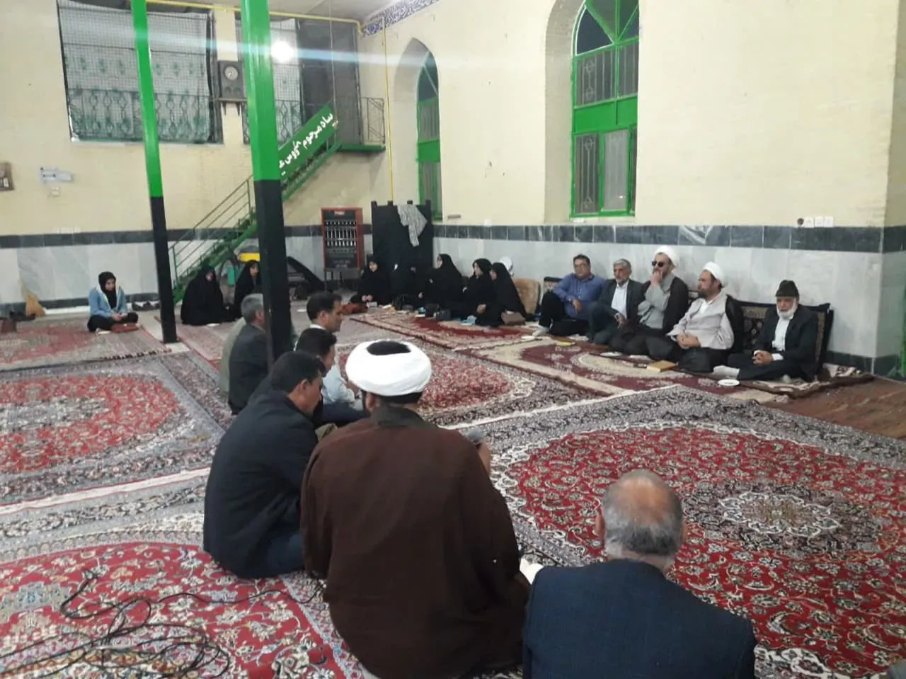 جلسه شورای تعالی مساجد شهرستان شهربابک