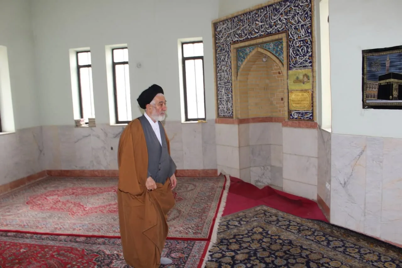 مدیر ستاد اقامه نماز استان قزوین از نمازخانه بینراهی بازدید کرد