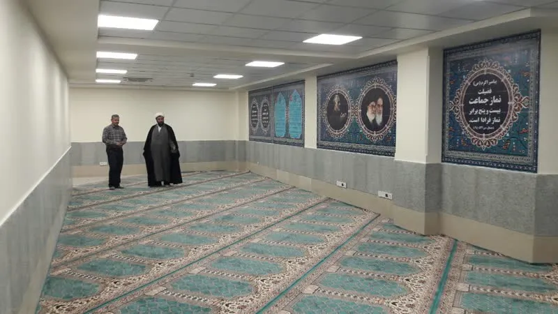 بازدید و نظارت از نمازخانه منطقه 2 شهرداری شهرکرد
