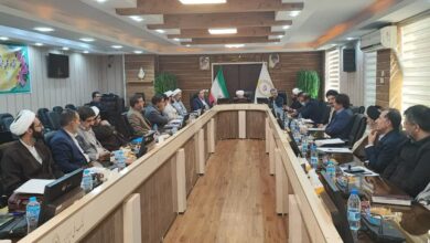 برگزاری شورای اقامه نماز سرپرستی بانک‌ ملی استان لرستان