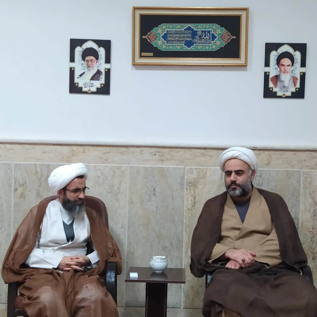 دیدار مدیر ستاد اقامه نماز استان البرز با امام جمعه شهرستان نظرآباد