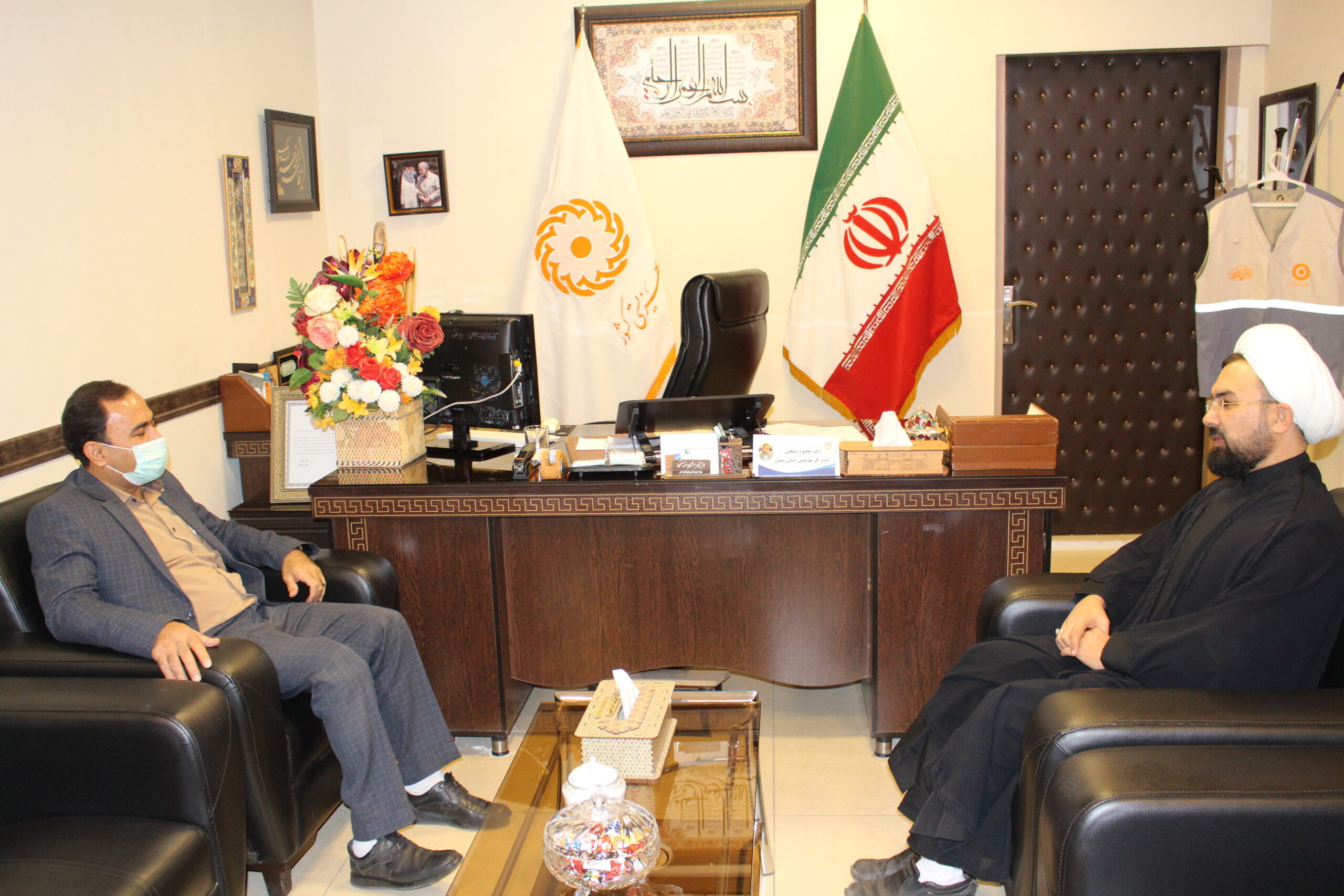 مدیر ستاد اقامه نماز استان سمنان با مید کل سازمان بهزیستی استان دیدار کرد.