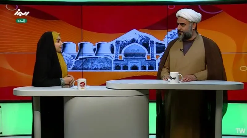 حضور مدیر ستاد اقامه نماز استان البرز در برنامه تلویزیونی امروز البرز