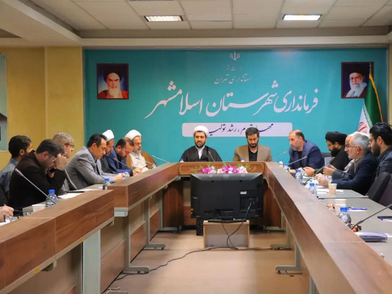 جلسه شورای اقامه نماز شهرستان اسلامشهر