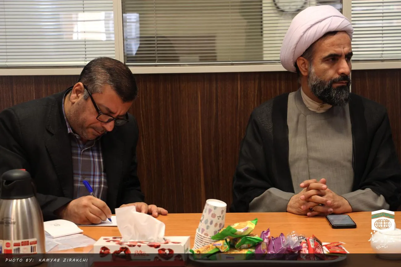 نشست معاون فرهنگی دانشگاه فرهنگیان استان تهران با مدیر ستاد اقامه نماز