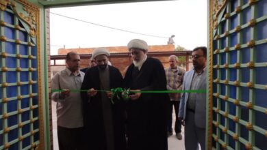 مسجد خیرساز روستای تم بساط شهرستان میناب افتتاح شد