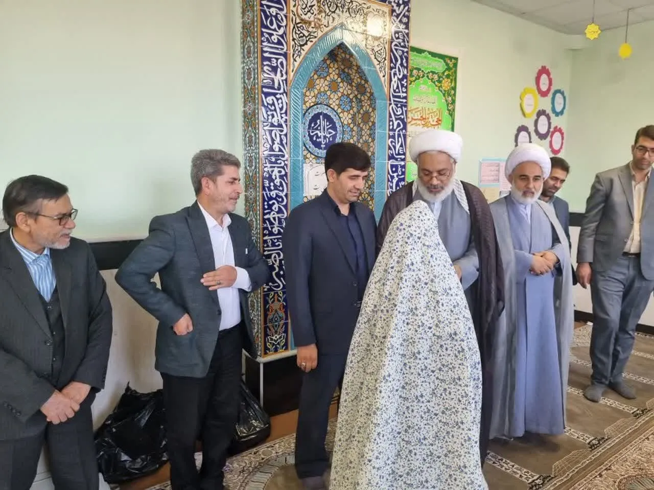 نماز جماعت مدارس خراسان شمالی