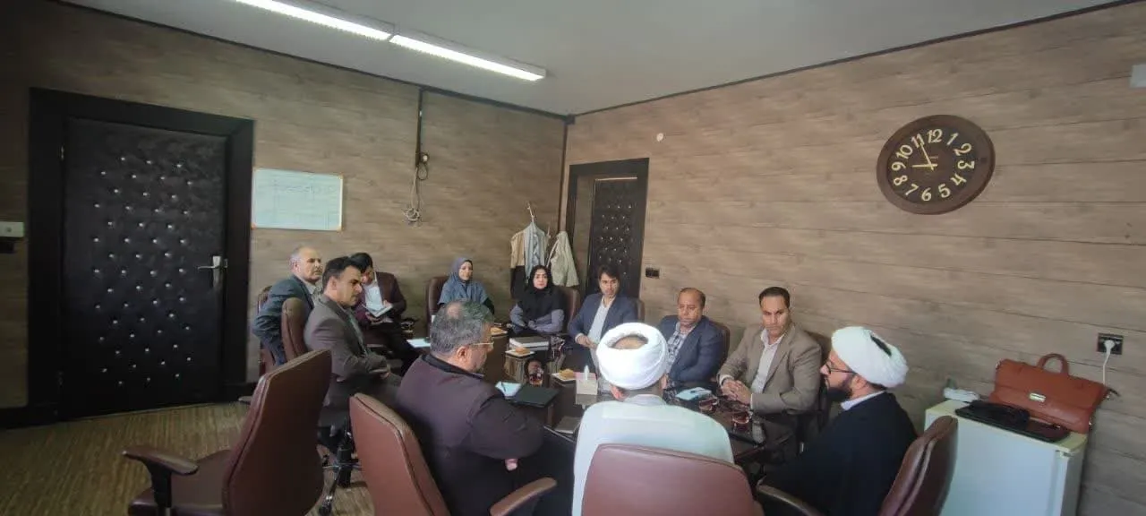 برگزاری شورای اقامه نماز اداره کل دامپزشکی استان لرستان